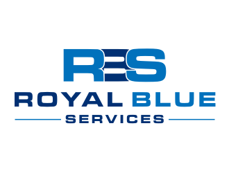 Royal Blue Services logo design by christabel