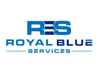 Royal Blue Services logo design by christabel