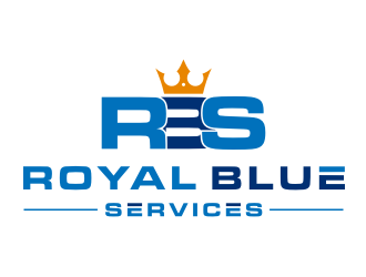 Royal Blue Services logo design by christabel