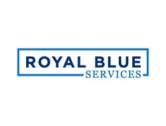 Royal Blue Services logo design by Mirza