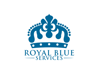 Royal Blue Services logo design by logitec