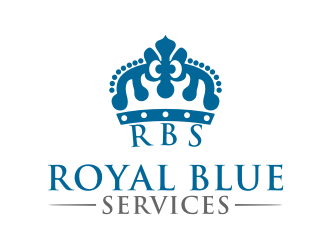 Royal Blue Services logo design by logitec