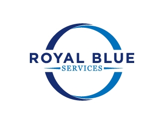 Royal Blue Services logo design by Mirza