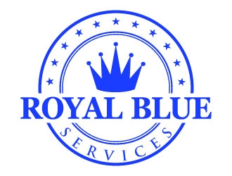 Royal Blue Services logo design by SDLOGO