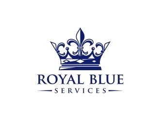 Royal Blue Services logo design by GemahRipah