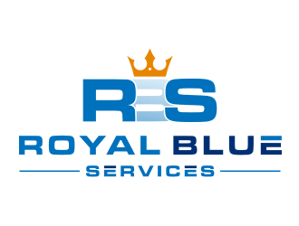 Royal Blue Services logo design by christabel