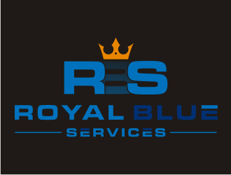 Royal Blue Services logo design by christabel
