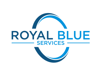 Royal Blue Services logo design by rief