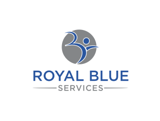 Royal Blue Services logo design by Barkah