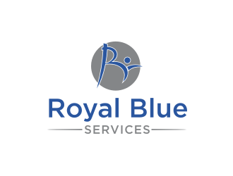 Royal Blue Services logo design by Barkah