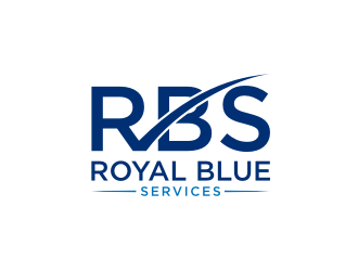 Royal Blue Services logo design by Barkah
