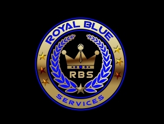 Royal Blue Services logo design by bougalla005