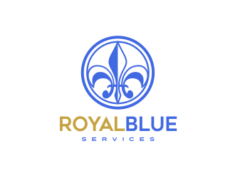 Royal Blue Services logo design by AisRafa