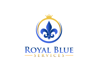 Royal Blue Services logo design by ingepro