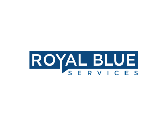 Royal Blue Services logo design by Barkah