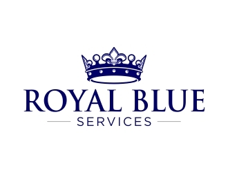 Royal Blue Services logo design by Royan