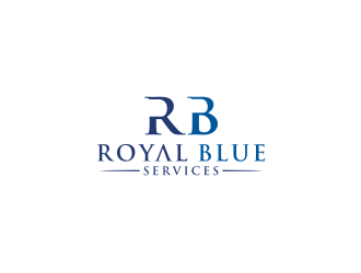 Royal Blue Services logo design by Artomoro