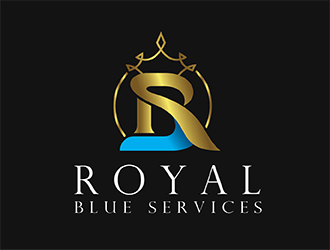 Royal Blue Services logo design by Bl_lue