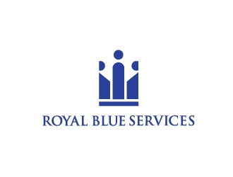 Royal Blue Services logo design by Foxcody