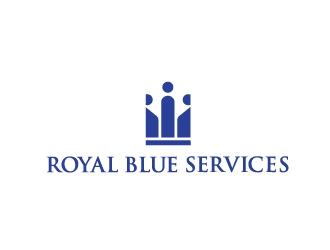 Royal Blue Services logo design by Foxcody