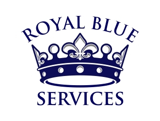 Royal Blue Services logo design by Royan