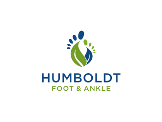 HUMBOLDT FOOT & ANKLE logo design by mbamboex
