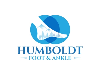 HUMBOLDT FOOT & ANKLE logo design by Rock