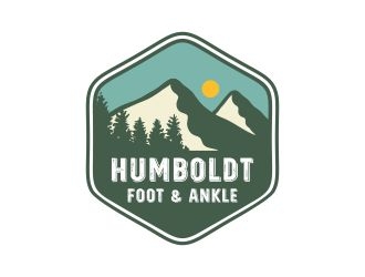 HUMBOLDT FOOT & ANKLE logo design by N3V4