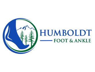HUMBOLDT FOOT & ANKLE logo design by aldesign