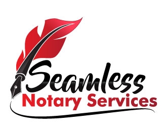 Seamless Notary Services Logo Design