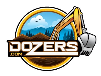 Dozers.com logo design by Suvendu
