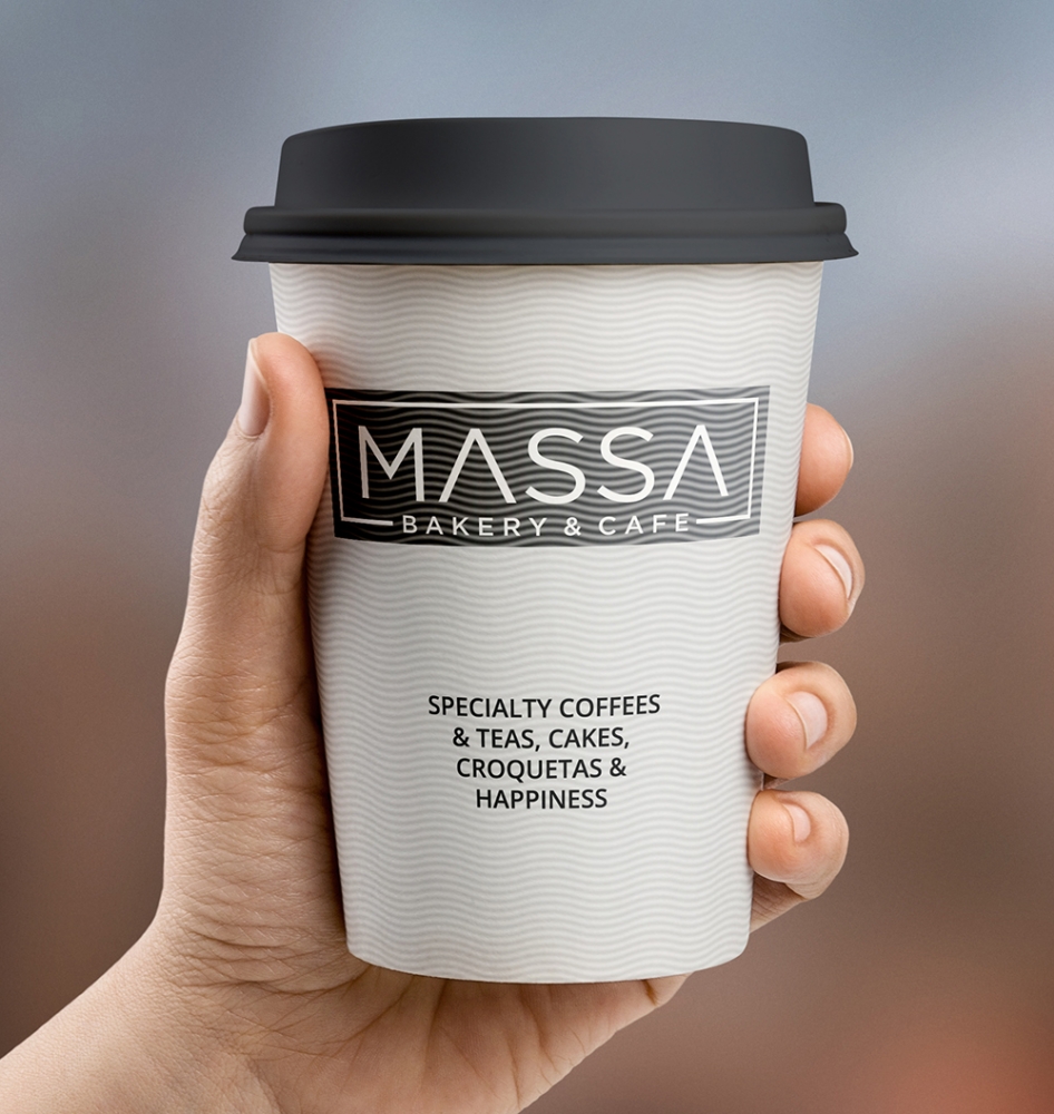 massa - bakery & cafe logo design by XyloParadise