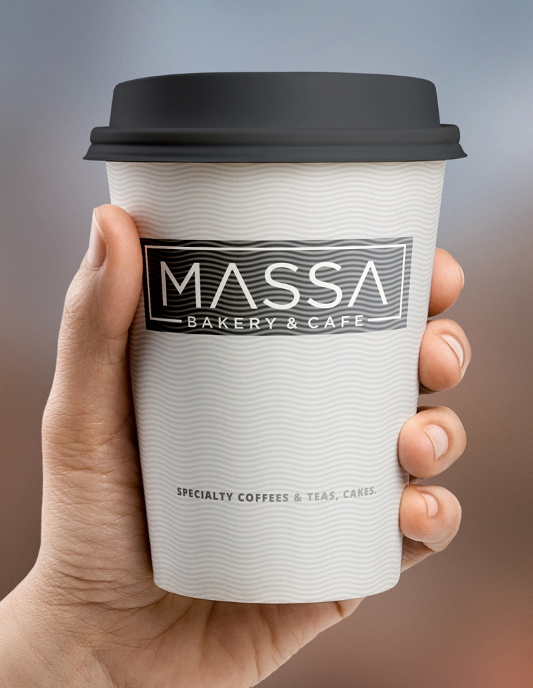 massa - bakery & cafe logo design by XyloParadise
