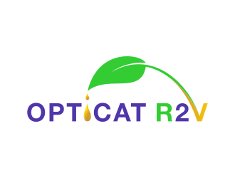 OptiCat R2V logo design by savana