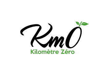 Km 0        Kilomètre zéro logo design by nona