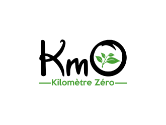 Km 0        Kilomètre zéro logo design by nona