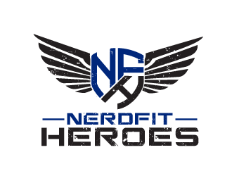 NerdFit Heroes logo design by THOR_