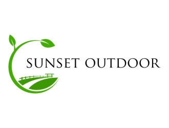 Sunset Outdoor logo design by jetzu