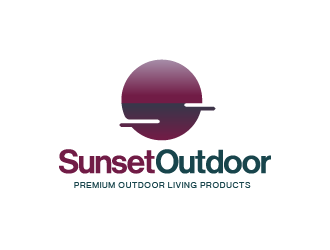 Sunset Outdoor logo design by enan+graphics