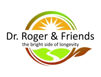 Dr. Roger & Friends: The Bright Side of Longevity  logo design by jetzu