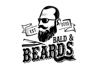 Bald & Beards logo design by ProfessionalRoy
