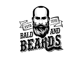 Bald & Beards logo design by ProfessionalRoy