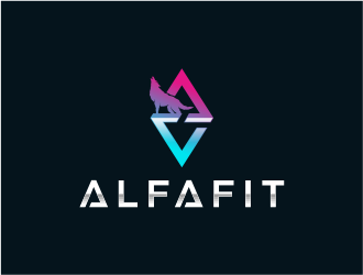 Alfafit logo design by FloVal