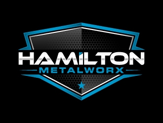 Hamilton Metalworx logo design by tenma12