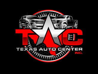 Texas Auto Center, Inc. logo design by scriotx
