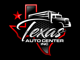 Texas Auto Center, Inc. logo design by ingepro
