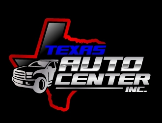 Texas Auto Center, Inc. logo design by jaize