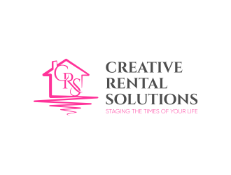 Creative Rental Solutions    logo design by pakNton