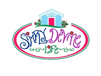 my SIMPLY DEVINE LIFE logo design by jaize