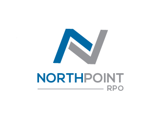NorthPoint RPO logo design by tukangngaret